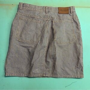 Ralph Lauren Blue Label Striped Skirt - Blue and White